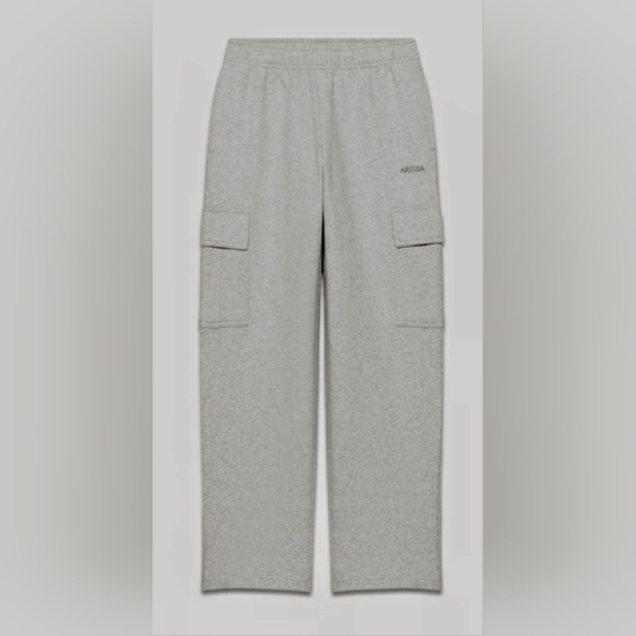 Aritzia NWOT | Aritzia Cozy Sweatfleece Mega Cargo Sweatpant | Size 2XS - Picture 7 of 10